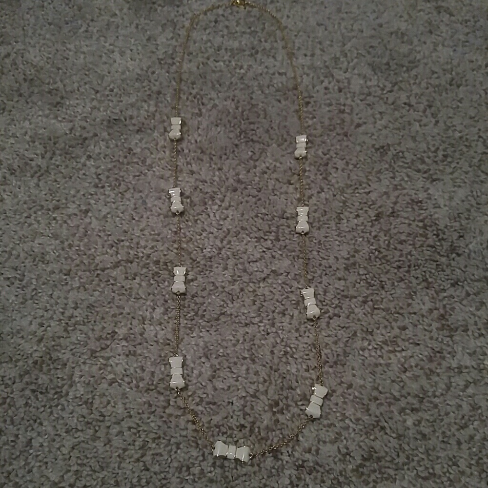 Kate Spade bow necklace